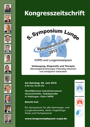 Die Kongresszeitung ist zum Symposium-Lunge 2012 erschienen kongresszeitung 2012